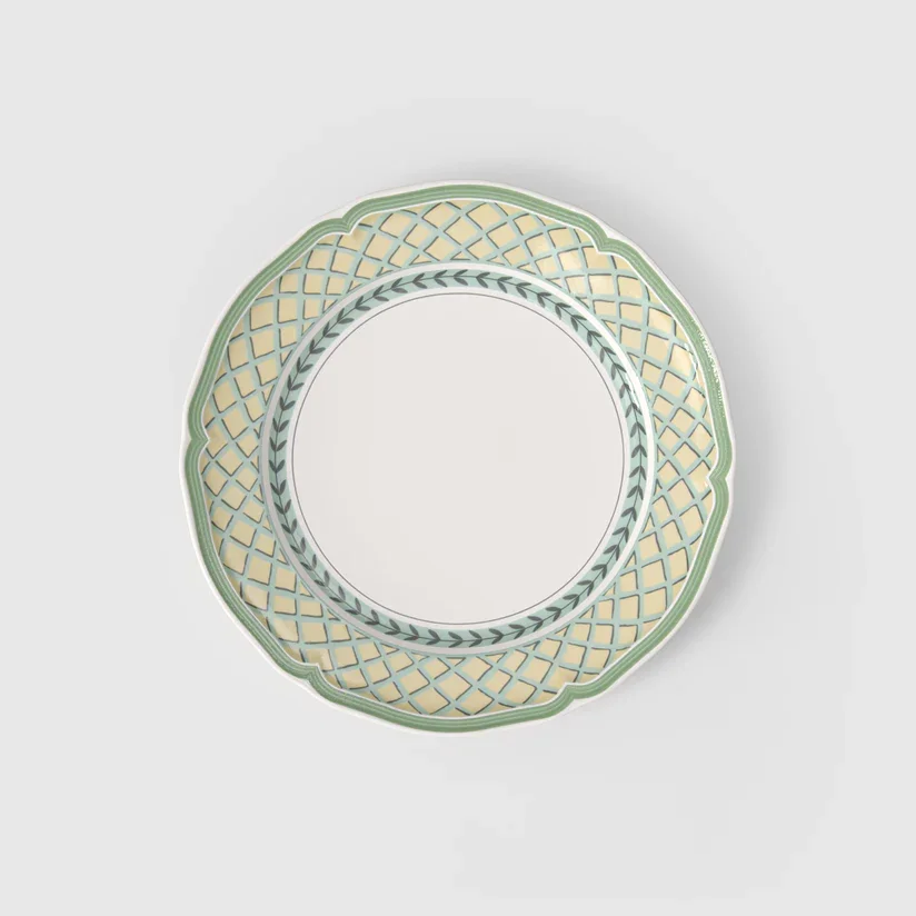 Prato Raso Rhovella Maison Dionysia Porcelana Frutas Luxo