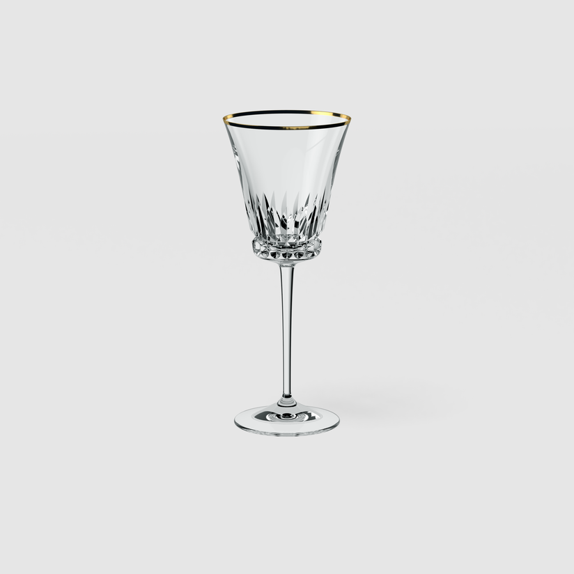 Taça Vinho Branco Rhovella Maison Palace Cristal Luxo Fina