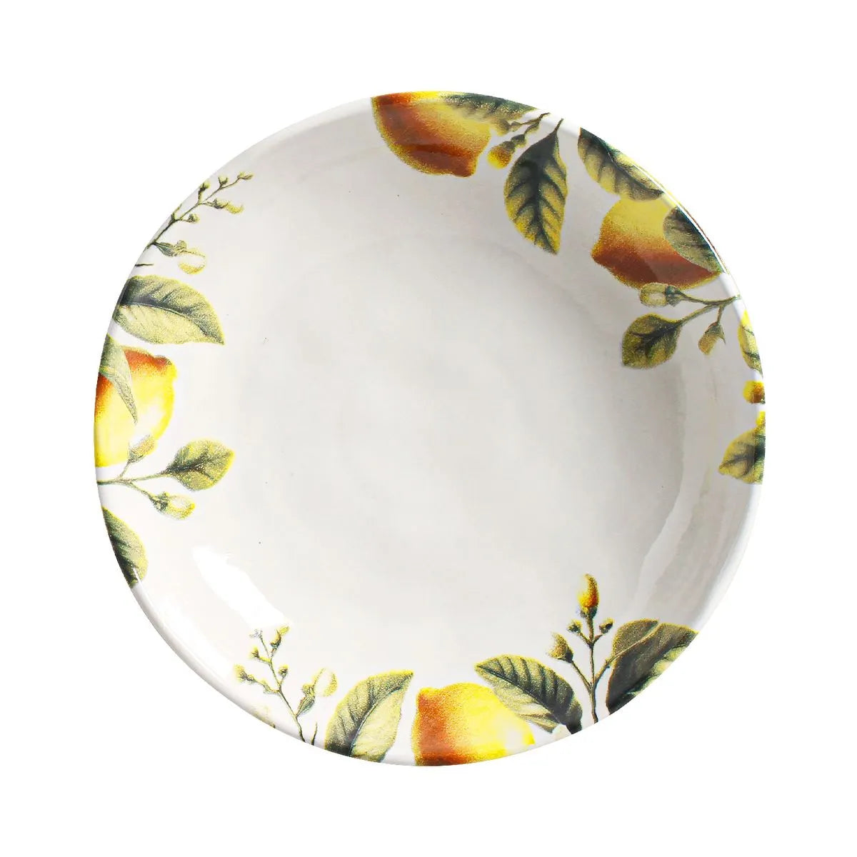 Conjunto Com 6 Pratos Fundos Limone d’Oro Rhovella Maison