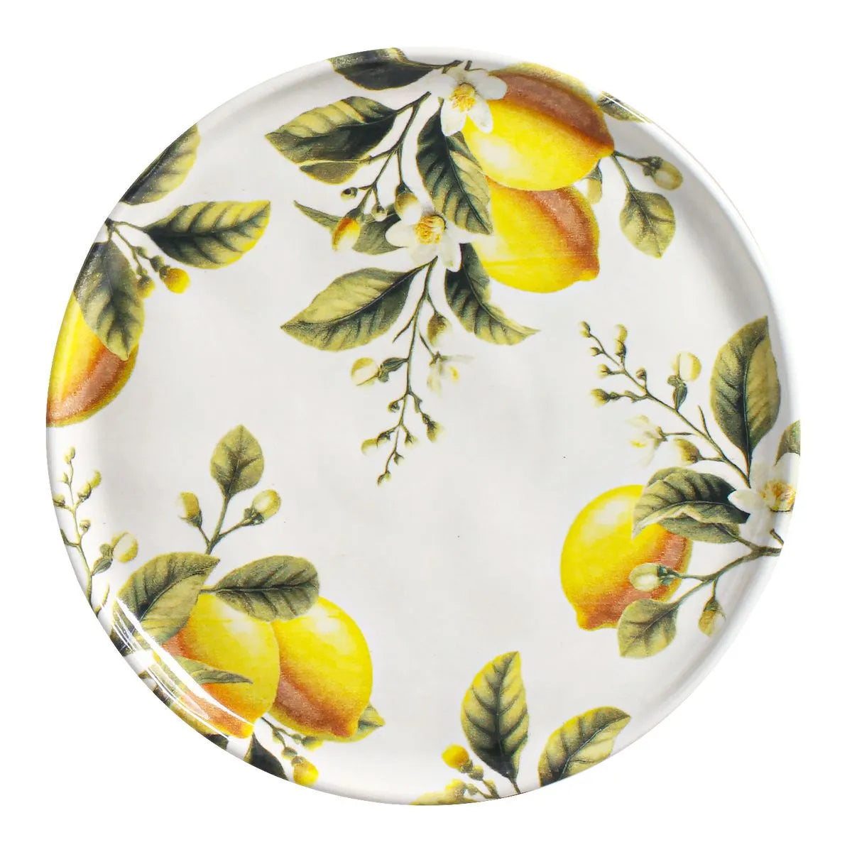 Conjunto com 6 Pratos de Sobremesa Limone d’Oro Rhovella Maison