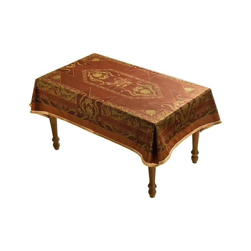 Toalha De Mesa De Veludo Luxuosa Rhovella Maison