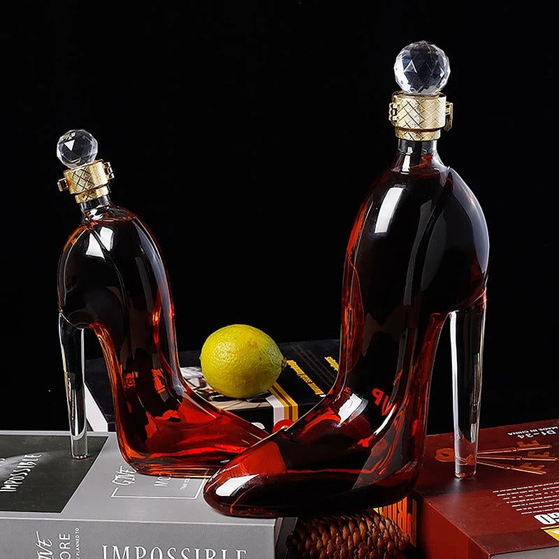 Decanter de Whisky em Forma de Salto Alto Rhovella Maison