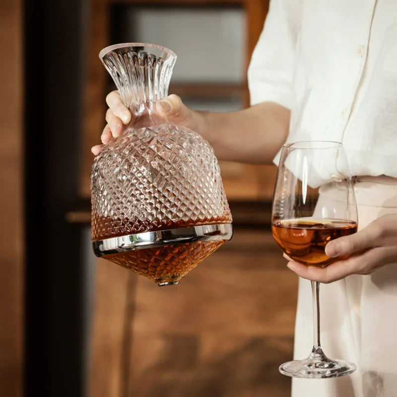 Decanter Rotativo de 1500ml Rhovella Maison