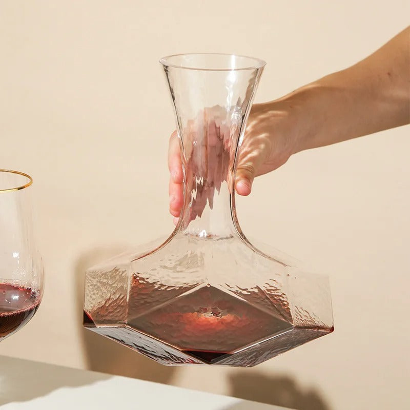 Decanter de Vinho Irregular Criativo 1450ml Rhovella Maison