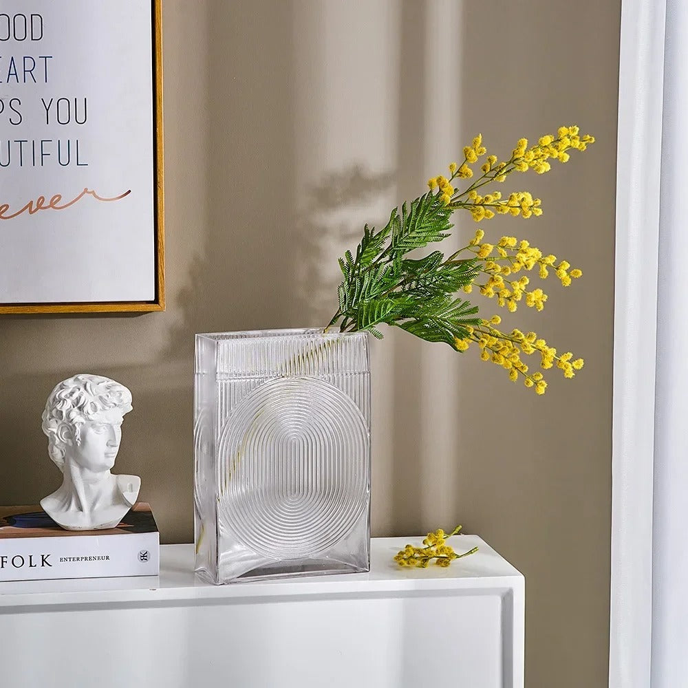 Vaso de Flores em Forma de Livro Rhovella Maison