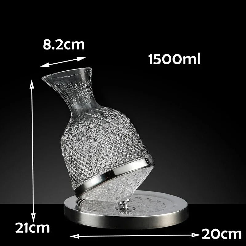 Decanter Rotativo de 1500ml Rhovella Maison