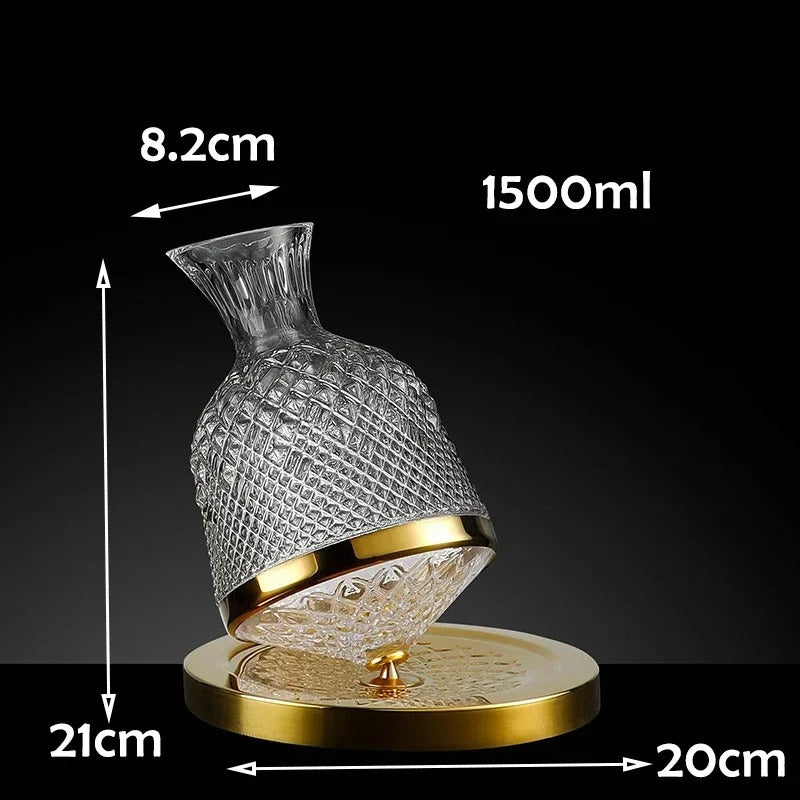 Decanter Rotativo de 1500ml Rhovella Maison